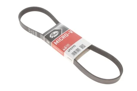 Ремень генератора Ducato 2.8JTD 00> (ALT, WP) GATES 6PK995