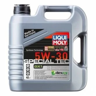 Масло моторное Liqui Moly Special Tec DX1 5W-30 (4 л) LIQUI MOLY 20968