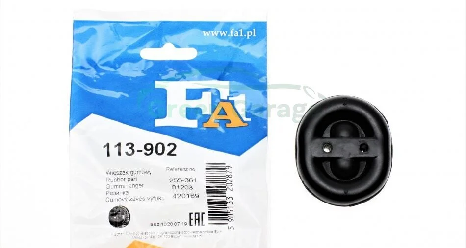 Кронштейн глушителя VW,AUDI,SEAT (пр-во Fischer) Fischer Automotive One (FA1) 113902 (фото 1)