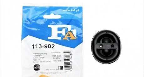 Кронштейн глушителя VW,AUDI,SEAT (пр-во Fischer) Fischer Automotive One (FA1) 113902
