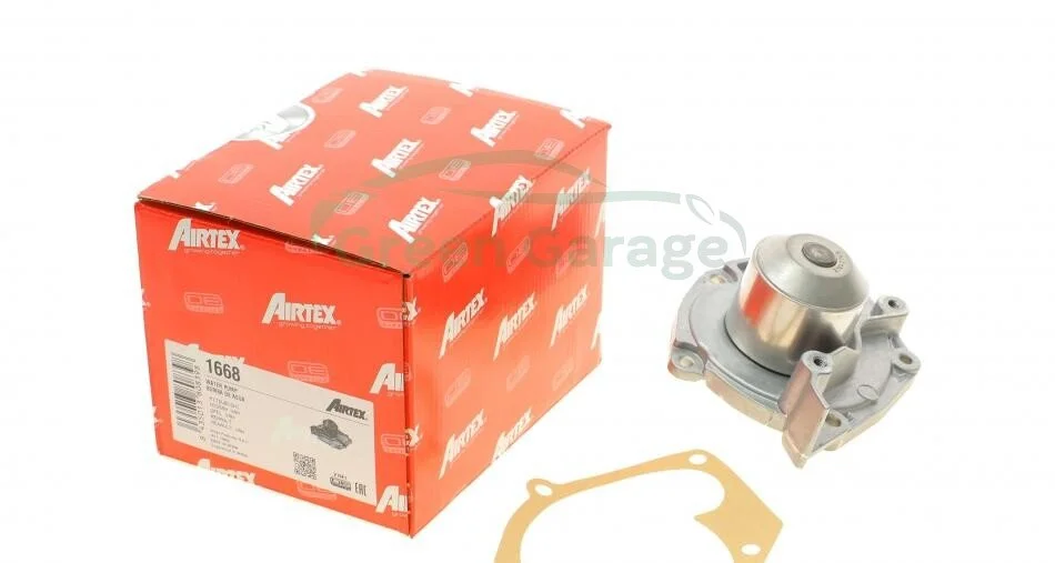Водяной насос Trafic/Vivaro/Clio/Laguna/Megane 1.8/1.9dCi/2.0 01- AIRTEX 1668 (фото 1)
