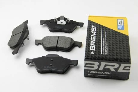 Тормозные колодки перед. Renault Laguna 01- (ATE) (156,3x68,8x18) BREMSI BP2981