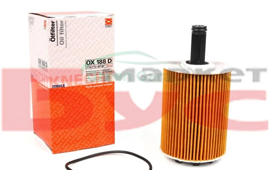 Фильтр масла 1.9TDI/2.0SDI T5 03-/Caddy/Golf 04-/Passat/Jetta 05- MAHLE / KNECHT OX188D (фото 1)