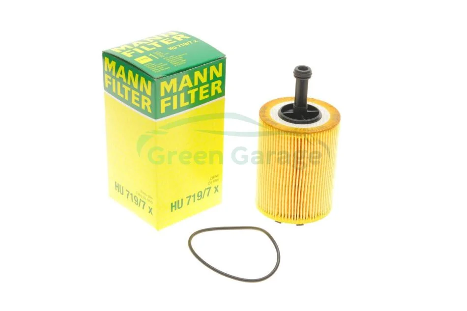 Фильтр масла 1.9TDI/2.0SDI T5 03-/Caddy/Golf 04-/Passat/Jetta 05- MANN HU 719/7X (фото 1)