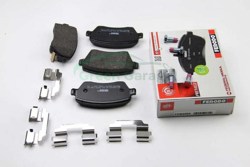 Колодки тормозные передние Suzuki Swift 05- (TRW) FERODO FDB4069 (фото 1)