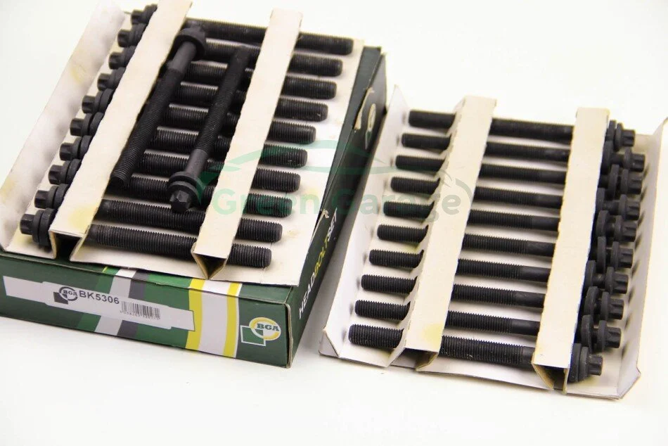 Комплект болтів з головкою системи TORX з чорного металу BGA BK5306 (фото 1)