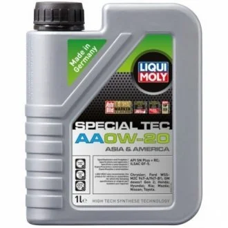 Масло моторное Liqui Moly Special Tec AA 0W-20 (1 л) LIQUI MOLY 8065