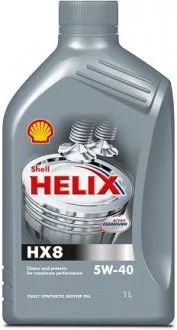 Мастило двигуна Shell Helix HX8 5W40 1L SHELL 550040420