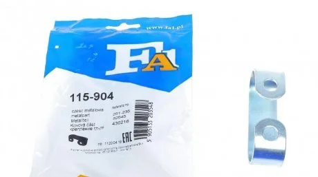 Пружина SEAT,VW выхл.сист. (пр-во Fischer) Fischer Automotive One (FA1) 115904