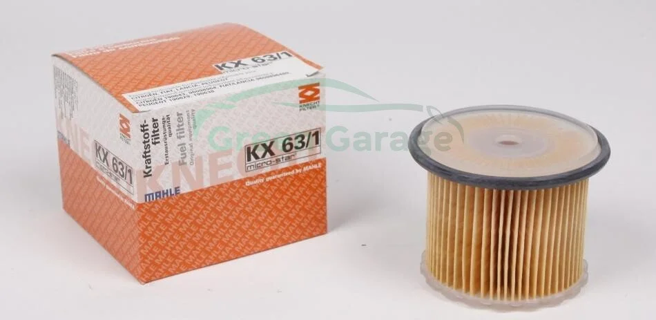 Паливний фільтр MAHLE / KNECHT KX63/1 (фото 1)