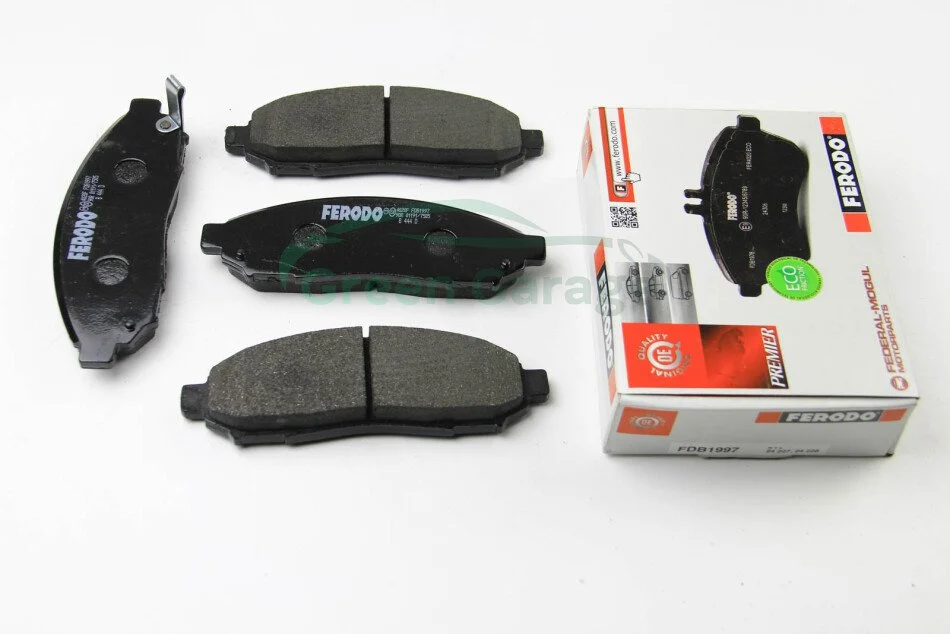 Тормозные колодки перед Nissan Navara 2,5dCi 05- FERODO FDB1997 (фото 1)