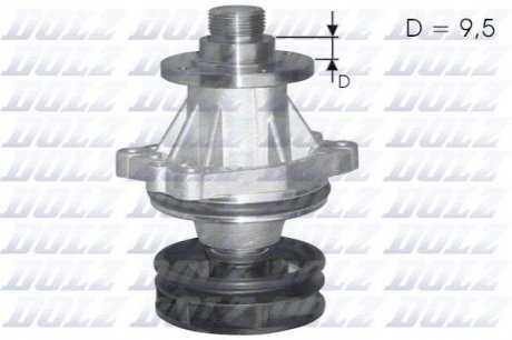 Насос системи охолодження DOLZ B214