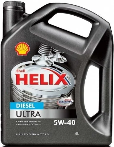 Масло моторное Shell Helix Diesel Ultra 5W-40 (4 л) SHELL 550040549 (фото 1)