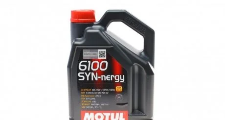 Масло моторное Motul 6100 SYN-nergy 5W-40 (4 л) MOTUL 368350