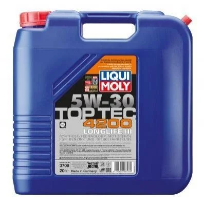 Масло моторное Liqui Moly Top Tec 4200 5W-30 (20 л) LIQUI MOLY 3708 (фото 1)