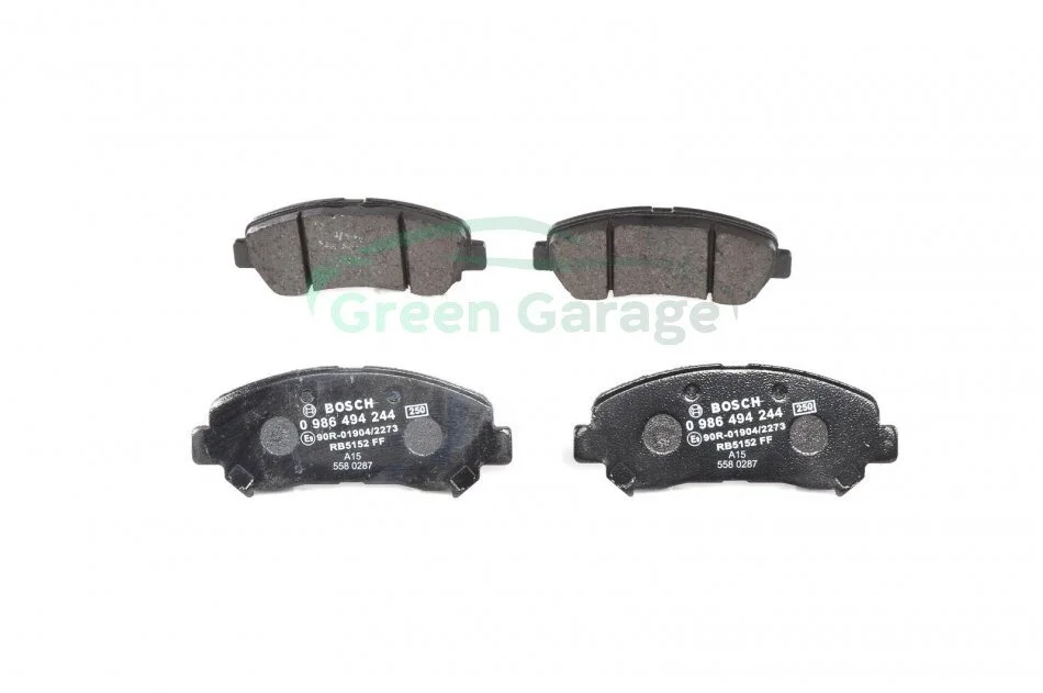 Гальмівні колодки дискові BOSCH 0 986 494 244 (фото 1)