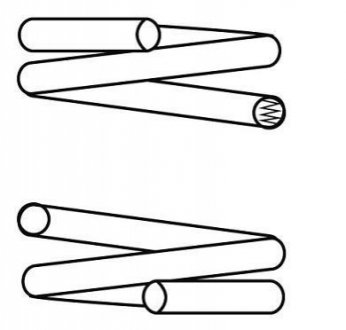 Пружина перед. Partner 2.0HDi 00- (800kg) CS Germany 14873301