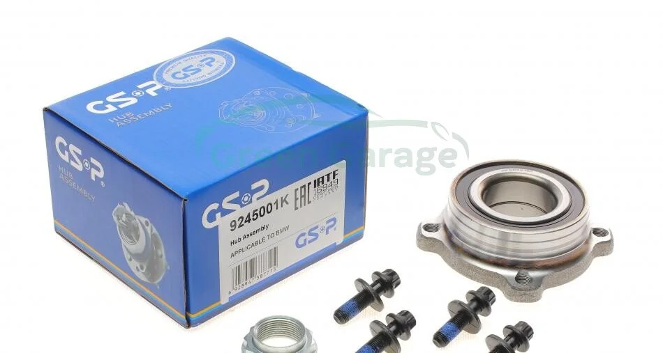 Комплект підшипника ступиці колеса зад. Bmw E39/E60 523-528 95- GSP 9245001K (фото 1)