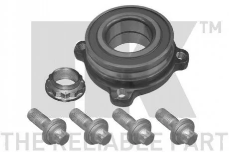 Комплект підшипника ступиці колеса зад. Bmw E39/E60 523-528 95- NK 761514