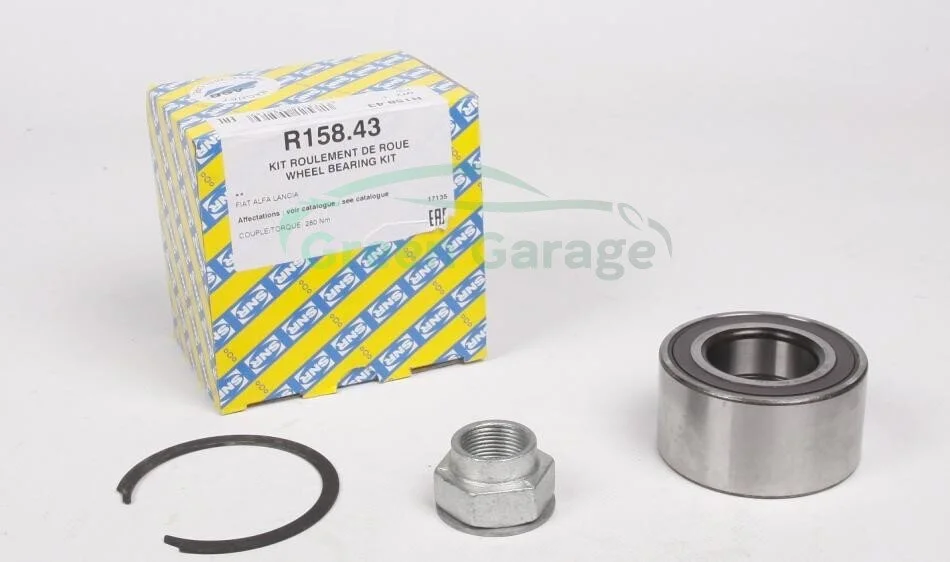 Подшипник ступицы ALFA ROMEO 145, 146, FIAT DOBLO передн. (ASB) (Пр-во SNR) NTN SNR R158.43 (фото 1)
