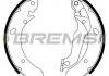 Тормозные колодки зад. Hyundai Lantra 90-00/Coupe 96-02 (Mando) BREMSI GF0733 (фото 1)