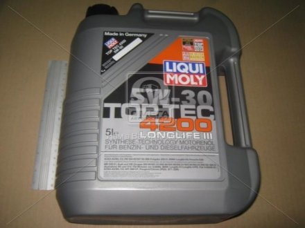 Масло моторное Top Tec 4200 5W-30 (5 л) LIQUI MOLY 7661