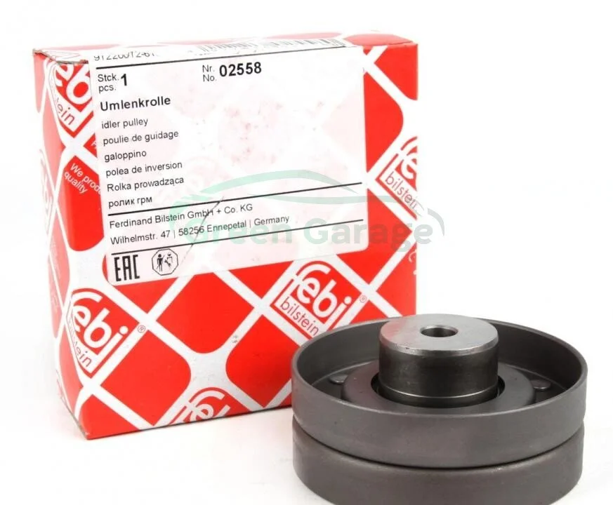 Ролик направляючий паска ГРМ VAG 2.0-2.3B/VW LT/T4 2.4D/TD 83- FEBI BILSTEIN 02558 (фото 1)