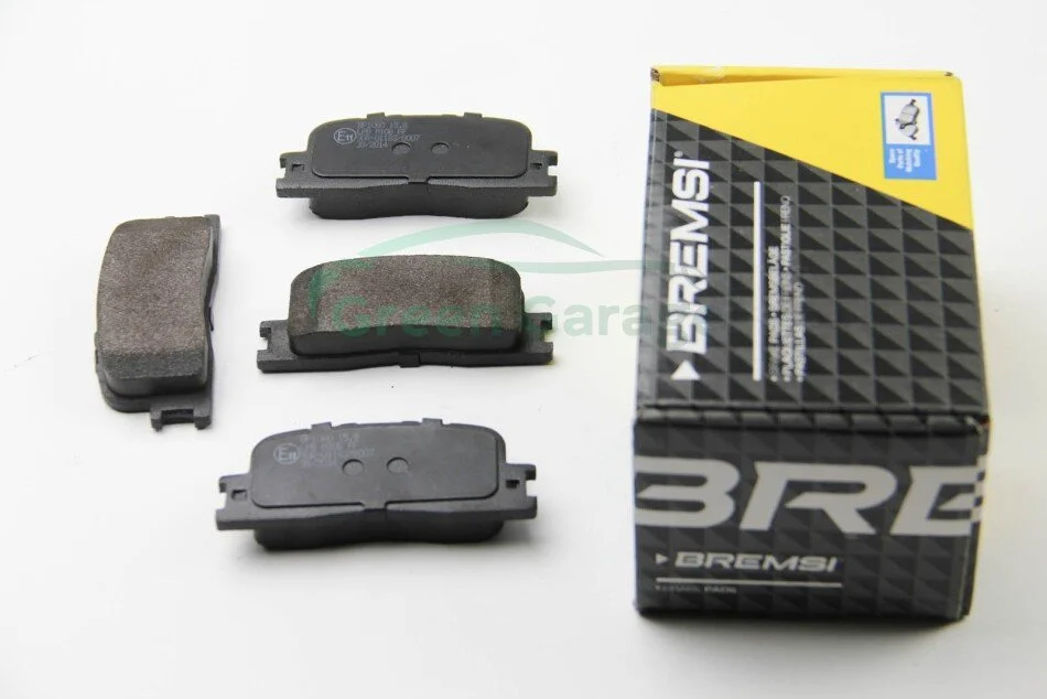 Тормозные колодки зад. Toyota Camry 01-06 (akebono) (93x38x16) BREMSI BP3060 (фото 1)