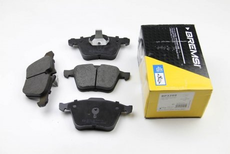 Тормозные колодки перед. Ford Mondeo 07-15/Volvo S80 06- (ATE) BREMSI BP3299
