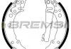 Тормозные колодки зад. Golf I/II/Passat/Polo/Audi 80 >01 (ATE) BREMSI GF0016 (фото 1)