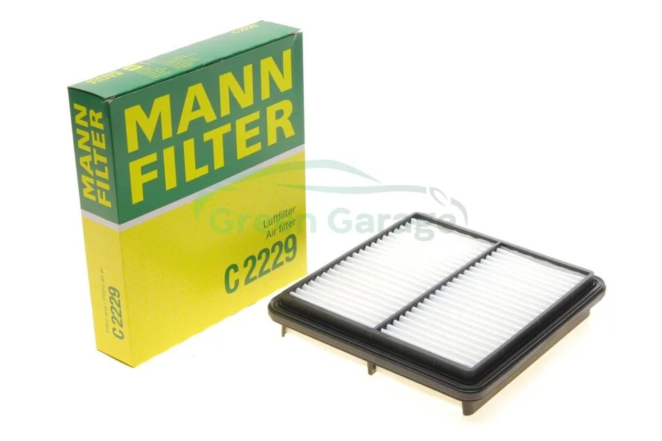Фильтр воздушный DAEWOO LANOS 1.3-1.6i 97- -FILTER MANN C 2229 (фото 1)