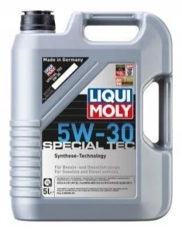 Масло моторное Liqui Moly Special Tec 5W-30 (5 л) LIQUI MOLY 9509