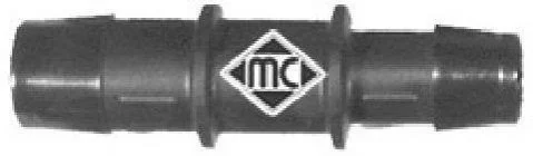 Универсальный соеденитель шлангов 16mmx19mm (прямой) Metalcaucho 00050 (фото 1)
