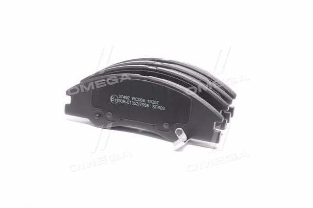 Колодки тормозные передние Hyundai Accent/Kia Rio 05- (mando) A.B.S. 37492 (фото 1)