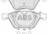 Гальмівні колодки, дискове гальмо (набір) A.B.S. 37551 (фото 1)