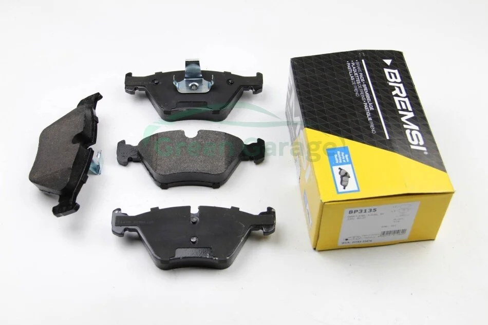 Тормозные колодки перед. BMW 3(E46) 99-07/X3(E83) 03-11 (ATE) BREMSI BP3135 (фото 1)