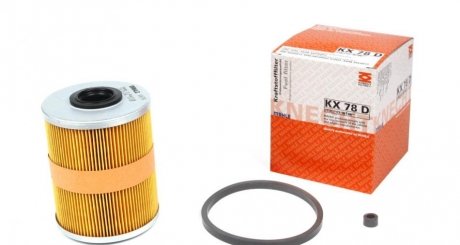 Фильтр топливный Combo 1.7 DI/CDTI 01>/ Astra G/H/ Vectra B/C MAHLE / KNECHT KX78D