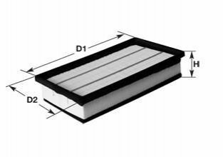 Фільтр повітряний CLEAN FILTERS MA1379