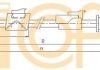 Трос ручника COFLE 11.5497 (фото 1)