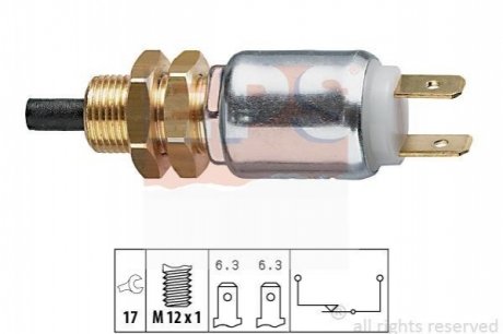 Перекл. світла "Стоп" Volvo 142-164,240-265,740-780 Bmw E30/ EPS 1.810.014