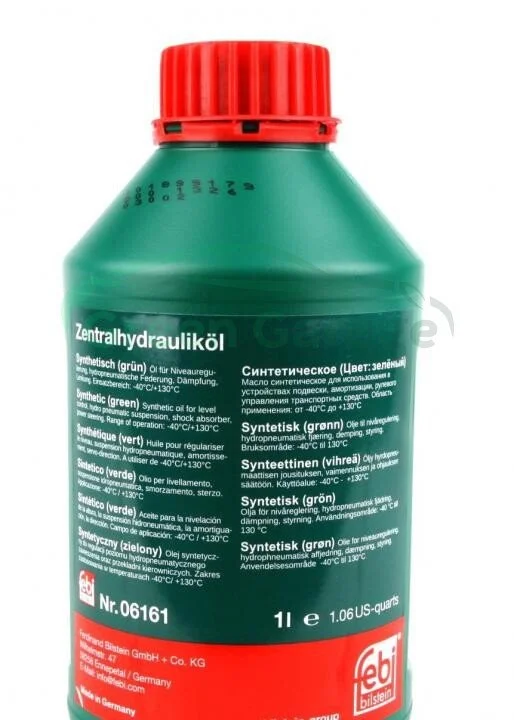 Жидкость гидравлическая FEBI зеленая (Канистра 1л) FEBI BILSTEIN 06161 (фото 1)