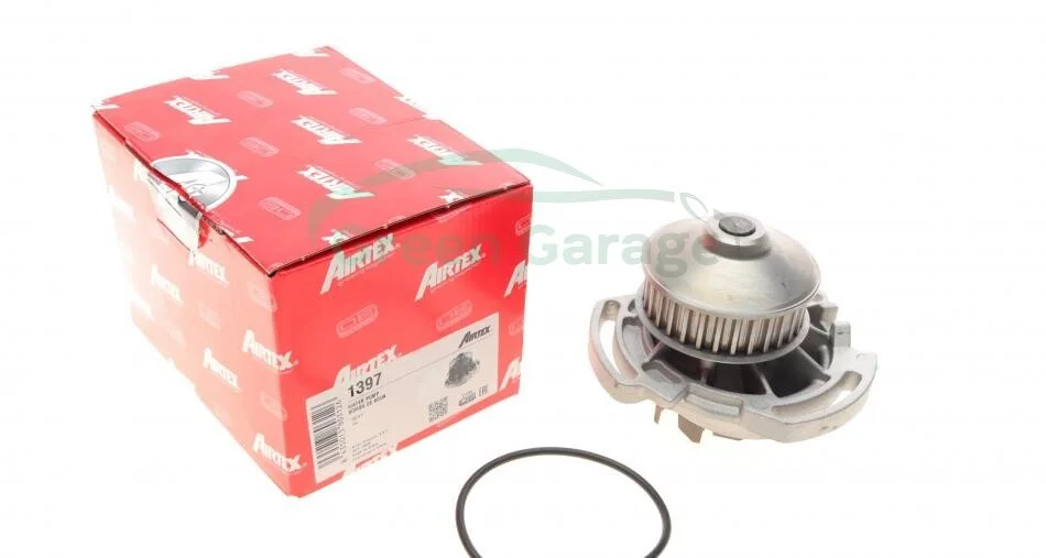 Водяной насос Cordoba/Golf II/III/Jetta/Polo 1.0/1.3/1.4 -99 AIRTEX 1397 (фото 1)