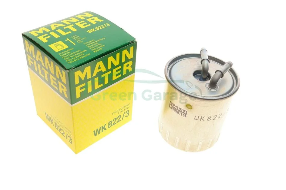 Фильтр топливный E/S/G/M CDI OM628 00> -FILTER MANN WK 822/3 (фото 1)