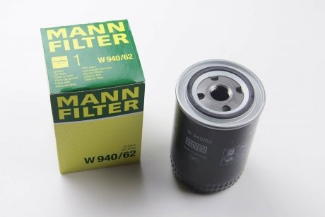 Фільтр мастил MANN W 940/62 (фото 1)