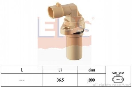 Датчик коленвала, 1.9JTD/CDTi EPS 1.953.379