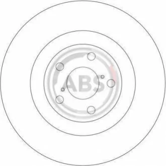 Тормозной диск BRZ/Forester/Impreza/Legacy/Outback (09-21) A.B.S. 17020