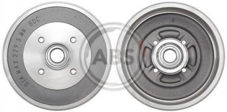 Тормозной барабан задн. Largus/Logan/Sandero/Symbol (12-21) A.B.S. 2759SC