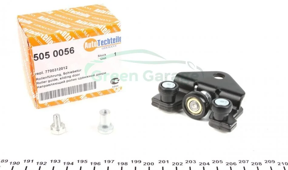 Ролик двери (боковой/нижний) Renault Trafic/Opel Vivaro 01- AUTOTECHTEILE 505 0056 (фото 1)