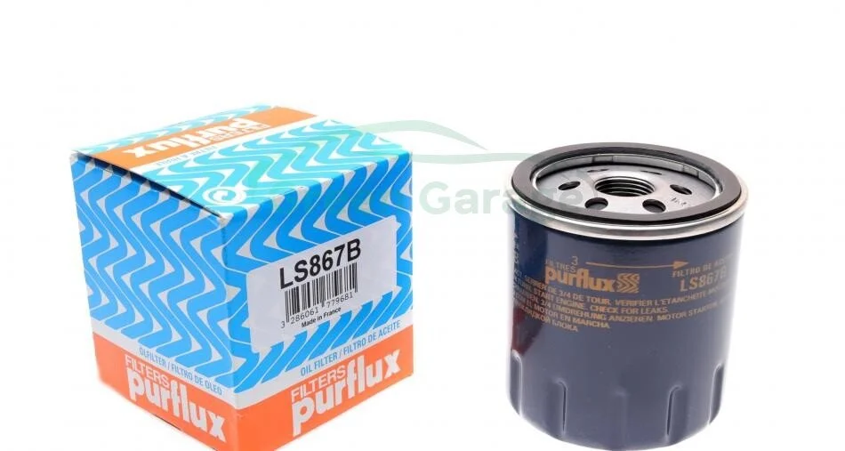 Фильтр масла Berlingo/Partner 1.8/1.9D/1.1i/1.4i/1.8i 96-99 PURFLUX LS867B (фото 1)