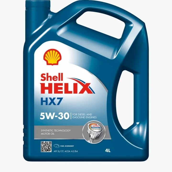Масло моторное Shell Helix HX7 5W-30 (4 л) SHELL 550040004 (фото 1)